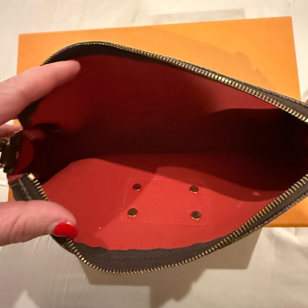 Louis Vuitton Damier Ebene Eva Pochette - Picture 7 of 9
